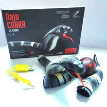 Carregar imagem no visualizador da galeria, Cobra de Controle Remoto - RC Snake Electric Animal Cobra Naja
