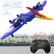 Carregar imagem no visualizador da galeria, Mini Drone Dinossauro Controle Remoto - 2.4G Radio - Control Helicopter Pterosaur Drone RC Plane Kids Flying - Casa das Formigas
